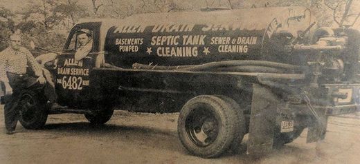 Classic drain truck