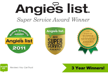 Angies List Super Service Award Winner